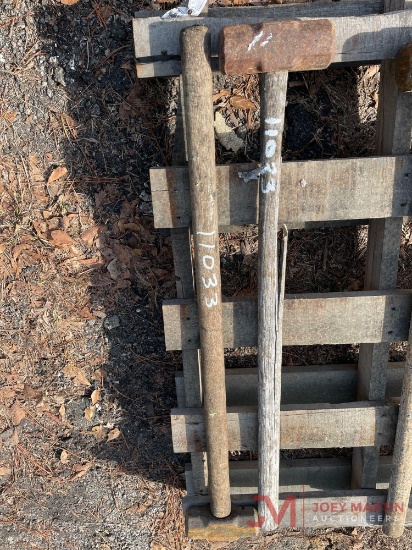 (2) SLEDGE HAMMERS
