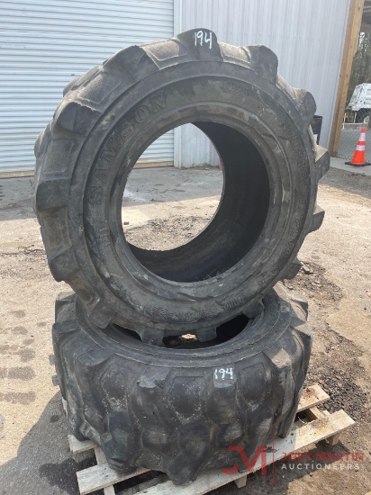 (2) SAMSON 19.5L-24 TIRES