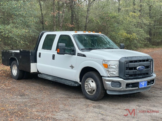2015 FORD F350 XL SUPER-DUTY FLATBED TRUCK