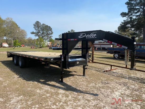 NEW 2021 25FT...DELTA GOOSENECK TRAILER