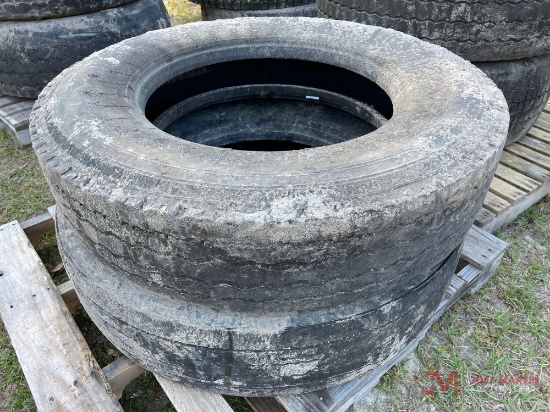 (2) 11 R 24.5 TIRES