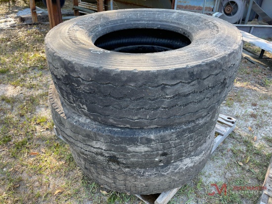 (2) 315/80 R22.5 TIRES
