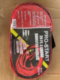 NEW PRO-START BOOSTER CABLES 4 GA, 20FT