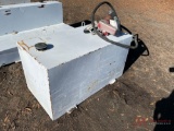 100 GALLON AUX. FUEL TANK WITH ELECTRIC PUMP