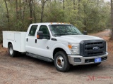 2015 FORD F350 XL SUPER DUTY SERVICE TRUCK