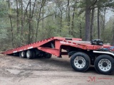 2007 LANDOLL SLIDING AXLE TILT TRAILER