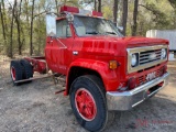 1980 CHEVY FIRE TRUCK CAB AND CHASSIS