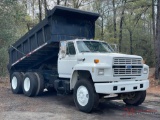 1992 FORD F900 TANDEM DUMP TRUCK