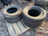 (2) 245/75 R16 TIRES AND (2) 215/85 R16 TIRES
