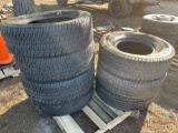 (4) 275/65 R20 PICK UP TIRES, (3) 285/75 R16 PICK UP TIRES