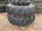 SET OF TRACTOR TIRES