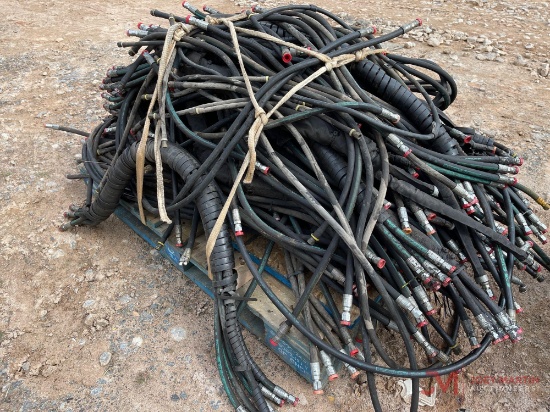 PALLOT OF HYDRAULIC HOSES