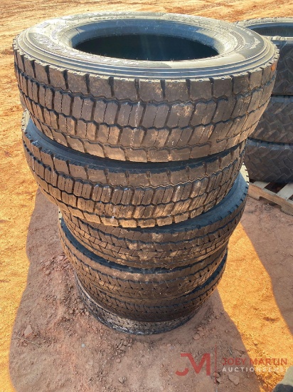 (6) 245/70R19.5 LUGS