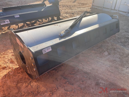 HYDRAULIC ROLLER SKID STEER ATTACHMENT