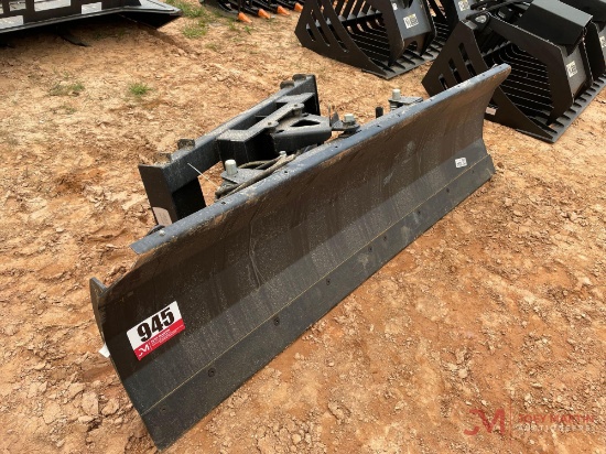 HYDRAULIC BLADE SKID STEER ATTACHMENT