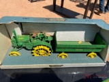 JOHN DEERE GP TRACTOR W/ WAGON MODEL