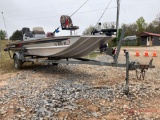 1996 BASS TRACKER PRO V BASS BOAT