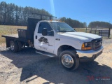 1999 FORD F-450 FLATBED TRUCK