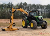 2019 DEERE 6110M TRACTOR W/ALAMO BOOM MOWER