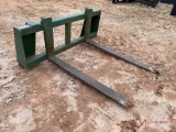 PALLET FORKS, JD COUPLER