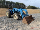 NEW HOLLAND TN 65 UTILITY TRACTOR