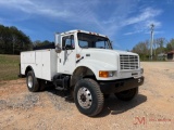 2001 INTERNATIONAL 4800 FUEL AND LUBE TRUCK