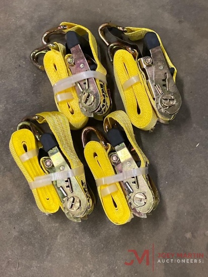 (4) 1.5" RATCHET STRAPS