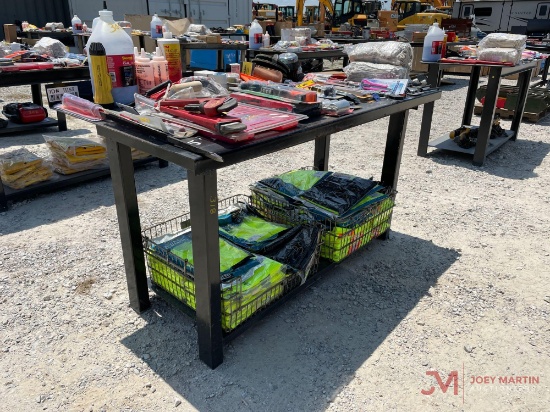 60IN HEAVY DUTY METAL SHOP TABLE