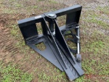HYDRAULIC POST PULLER SKID STEER ATTACHMENT