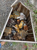 CRATE OF VARIOUS HYDRAULIC VALVES