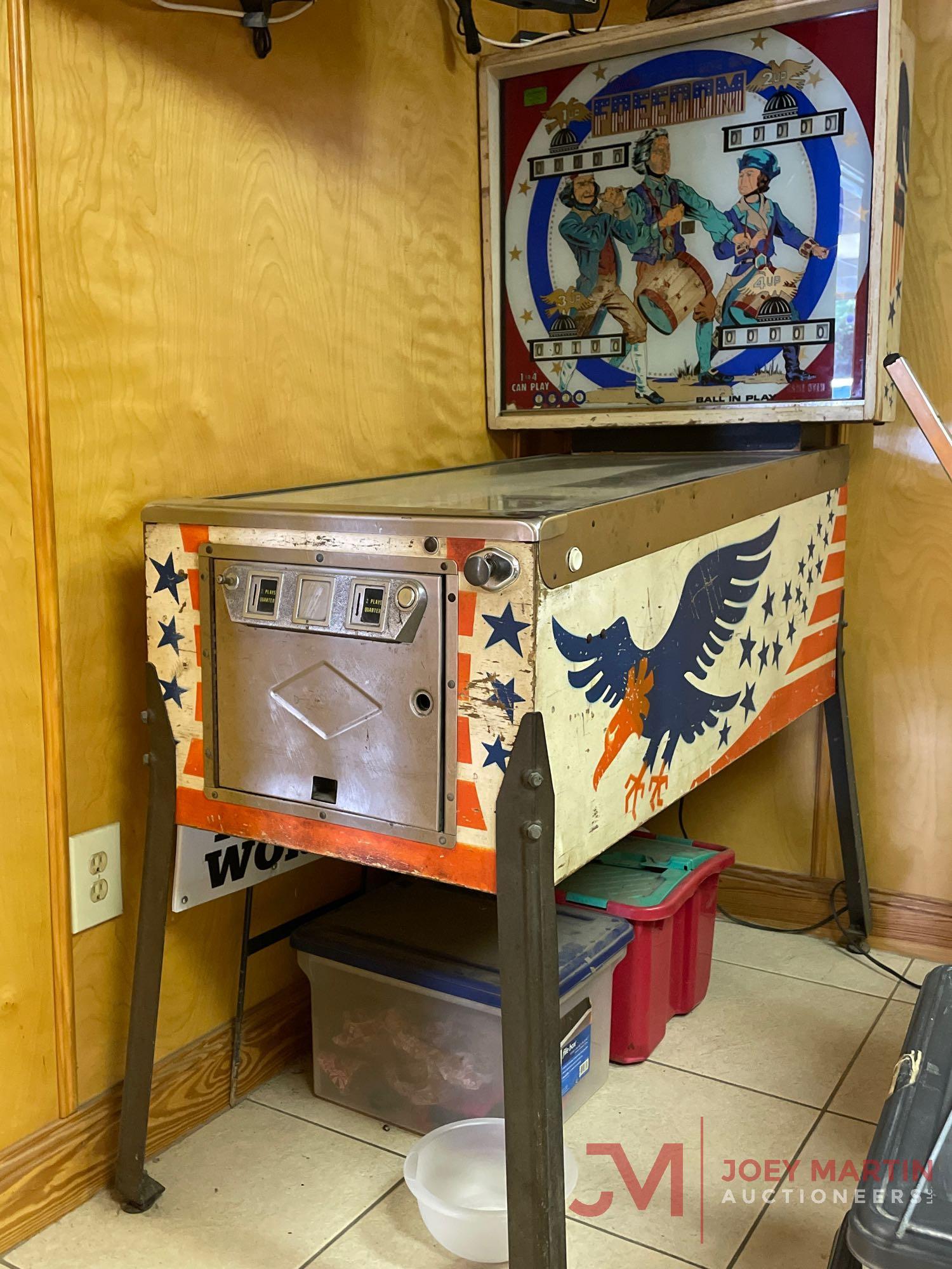 Bally freedom pinball hotsell