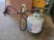 15LB PROPANE TANK W/ ADJUSTABLE BURNER