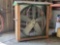 54IN WOODEN FRAME BELT DRIVEN ELECTRIC FAN