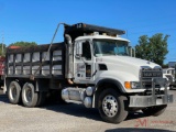 2005 MACK CV713 GRANITE T/A DUMP TRUCK