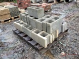 (1) PALLET OF 19-CEMENT BLOCKS