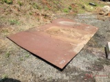 11FT X 7FT SHEET OF 3/16 STEEL