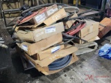 PALLET OF VARIOUS SIZE AND LENGTH RUBBER HOSE