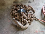 (1) 5/16 CHAIN, (1) 1 3/8 CHAIN...