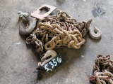 (1) 5/16 CHAIN, (1) 1 3/8 CHAIN...