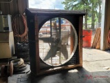 54IN WOODEN FRAME BELT DRIVEN ELECTRIC FAN