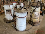 GREASE BARREL WITH MANUAL PUMP