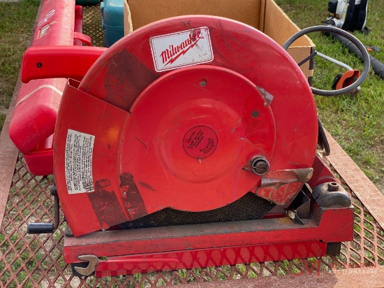 MILWAUKEE ELECTRIC POWERED CHOP SAW