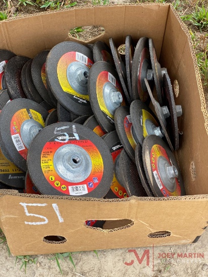 ASSORTED GRINDING WHEELS