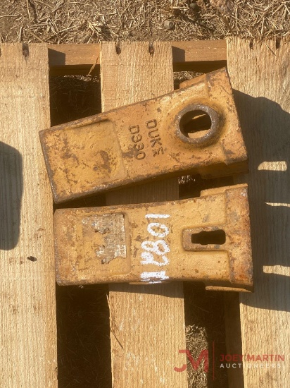 (2) DUKE BUCKET TEETH
