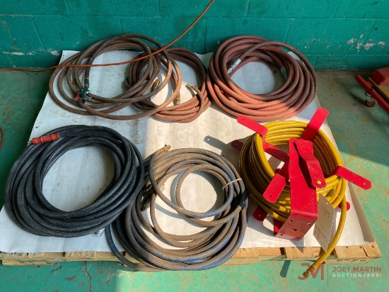 PALLET OF VARIOUS AIR HOSES