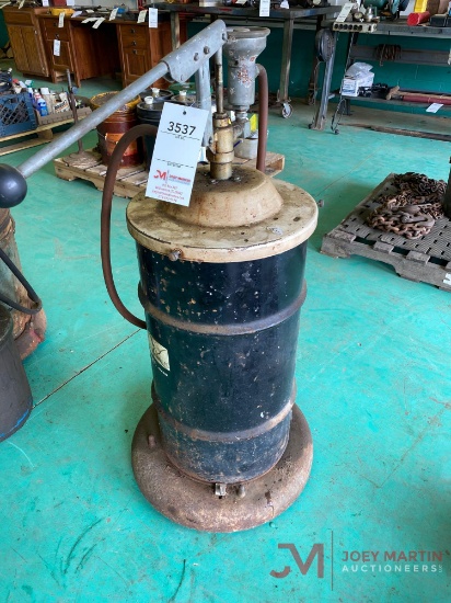 PORTABLE PNEUMATIC GREASE DRUM