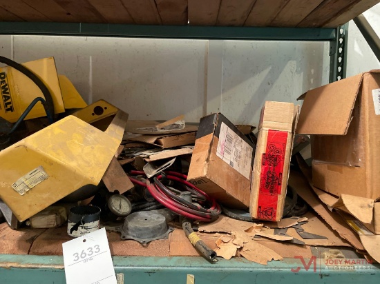 CONTENTS OF SHELF, VARIOUS PARTS