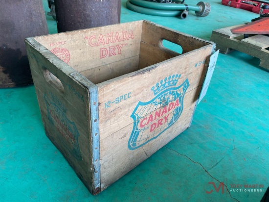 CANADA DRY WOODEN CRATE