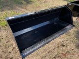 90IN SMOOTH MULCH/SNOW SKID STEER BUCKET