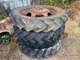 FARMALL TIRES AND WHEELS